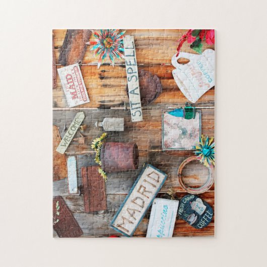 Old Style Coffee Shop Mexiko. Puzzle (Vertikal)