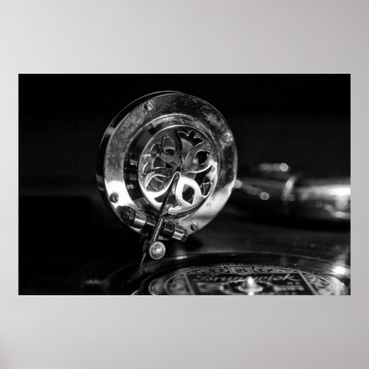 Old Style Gramaphone Player Poster (Vorne)