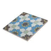 Old Style Spanish Tile Blues Fliese (Seite)