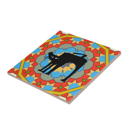 Old Style Spanish Tile Reds Fliese (Seite)