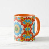 Old Style Spanish Tile Tasse (VorderseiteRechts)