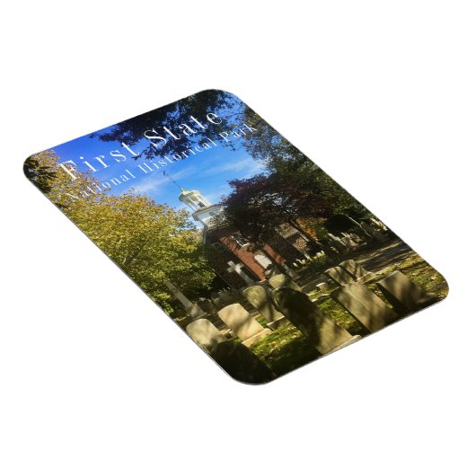 Old Swedes Church and Churchyard, Erster Staat NHP Magnet (Rechte Seite)