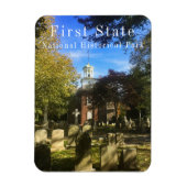 Old Swedes Church and Churchyard, Erster Staat NHP Magnet (Vertikal)