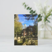 Old Swedes Church and Churchyard, Erster Staat NHP Postkarte (Stehend Vorderseite)
