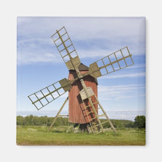 Old Swen Windmill Magnet (Vorne)