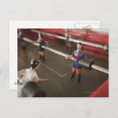 Old Table Footplayer Postkarte (Vorne/Hinten)