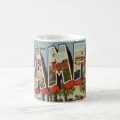 Old Tampa Florida Greeting Mug Kaffeetasse (Mittel)