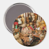 Old Teddy Bears Collection Magnet (Vorderseite/Rückseite)