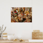 Old Teddy Bears Collection Poster (Küche)