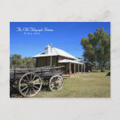 Old Telegraph Station, Alice Springs - Postkarte (Vorderseite)