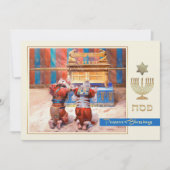 Old Testament Fine Art Pessach Grußkarte Karte (Vorderseite)