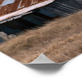 Old Texas Barn 37 Poster (Ecke)