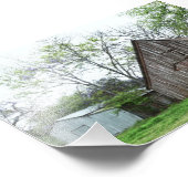 Old Texas Barn und Shed Fotodruck (Ecke)