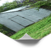 Old Texas Barn und Shed Poster (Ecke)
