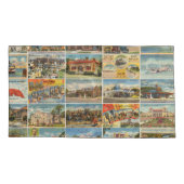 Old Texas Postcards Pillowcase Kissenbezug (Rückseite)