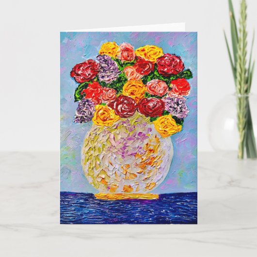Old Time Bouquet Note Card (  Einladung (Vorderseite)