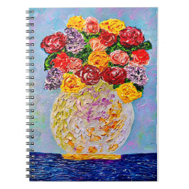 Old Time Bouquet Notebook Notizblock