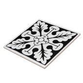 Old Time Classic: Black and White Traditional Fliese (Seite)