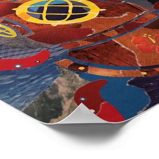 Old Time Dive - Druck Poster (Ecke)