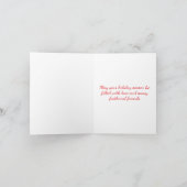 Old Time Duck Family Faltkarte Karte (Innenseite)