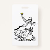 Old Time Gold Miner Prospector Ausweis (Vorderseite)
