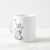 Old Time Gold Miner Prospector Kaffeetasse (Vorderseite Links)
