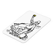 Old Time Gold Miner Prospector Magnet (Linke Seite)