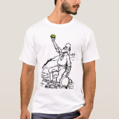 Old Time Gold Miner Prospector T-Shirt (Vorderseite)