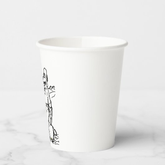 Old Time Gold Prospector Pappbecher (Links)