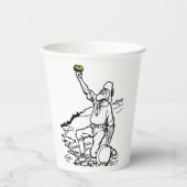 Old Time Gold Prospector Pappbecher (Vorderseite)