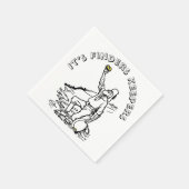 Old Time Gold Prospector Serviette (Ecke)
