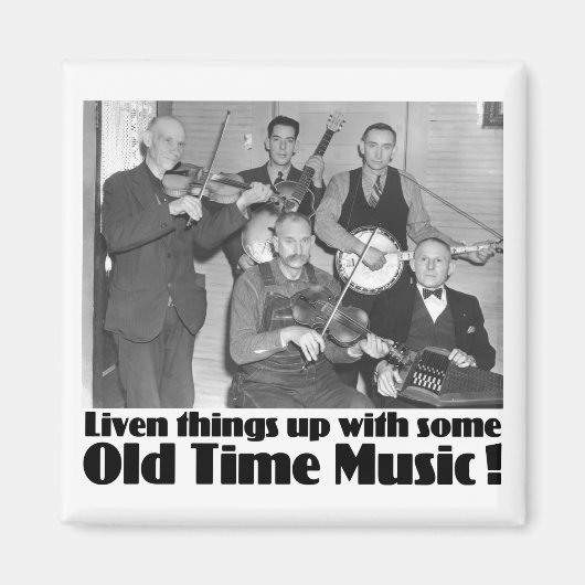 Old Time Music Magnet (Vorne)