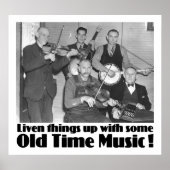 Old Time Music Poster (Vorne)