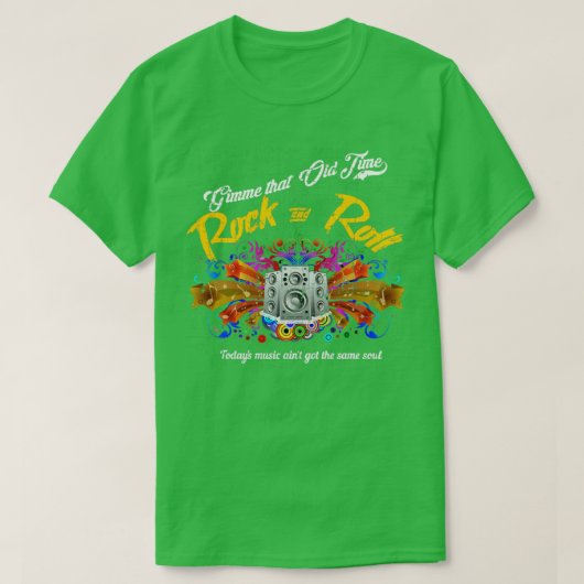 Old Time Rock and Roll T-Shirt (Design vorne)