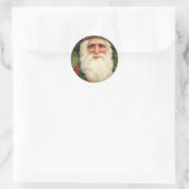 Old Time Santa - Aufkleber (Tasche)