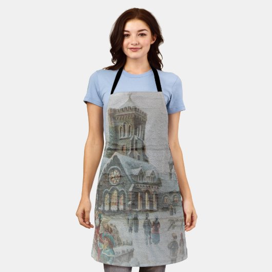 Old Time Santa  Schürze (Getragen)