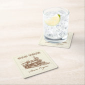 Old Time Steam Motor Zug Untersetzer Set (Vor Ort)