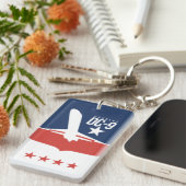 Old Timer Jet Schlüsselanhänger (Vorderseite rechts)