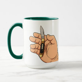 Old Timey Pocketknife Mug for Dads Tasse
