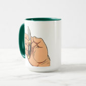 Old Timey Pocketknife Mug for Dads Tasse (Vorderseite Links)