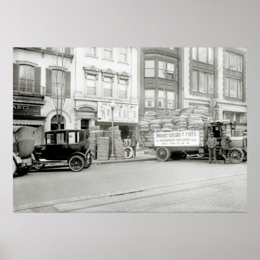 Old Tire Store, 1921 Poster (Vorne)