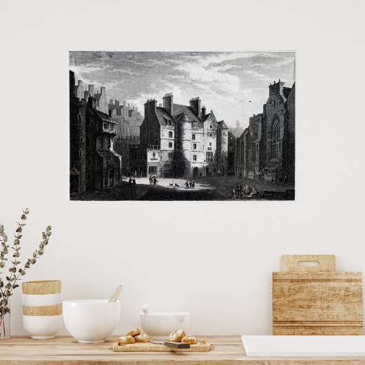 Old Tolbooth, Edinburgh Poster (Küche)