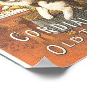 Old Tom Gin Poster (Ecke)