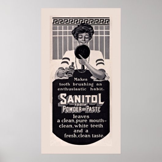 Old Tooth Paste Poster (Vorne)