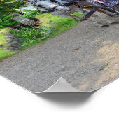 Old Town Carriage Driver in Aarhus, Dänemark Poster (Ecke)