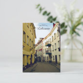 Old Town Vilnius Lithuania Postkarte (Stehend Vorderseite)