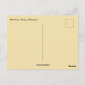 Old Town Vilnius Lithuania Postkarte (Rückseite)