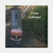 Old Toy Train on Tracks Magnet (Vorne)