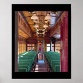 Old Train Interior Foto Poster (Vorne)