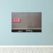 Old Train Mastrou Ich bin für die Instandhaltung L Leinwanddruck (Insitu (Holzboden))